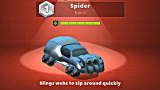 New EPIC Car  Spider  Gameplay  Crash of Cars [upl. by Itnaihc]