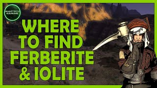 Where amp WHEN to Find Raw Topaz Ferberite amp Iolite  FINAL FANTASY XIV ONLINE [upl. by Nosremaj426]