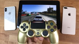 How To Connect PS4 Controller To iPhone  iPad iOS 13 [upl. by Jacquenetta660]