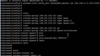 Cisco IPsec sitetosite VPN tunnel tutorial from CLI [upl. by Cavan]