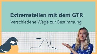 Wie kann man mit dem GTR Extremstellen bestimmen  EF Zentrale Klausur Mathe 5 [upl. by Yajiv]