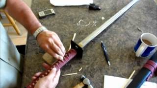 Sword Repair  Maintenance cheap display sword [upl. by Amice]