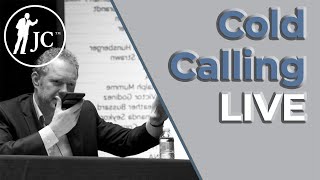 John Costigan Sales Training Live Cold Calling [upl. by Nylhtiak]