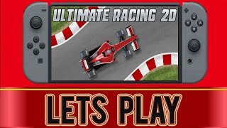 Ultimate Racing 2D 2 Nintendo Switch Gameplay 100 TRACKS [upl. by Gustav310]