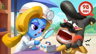 Dobie at the Dentist  Healthy Habits  Educational Cartoons for Kids  Sheriff Labrador [upl. by Nnayt]