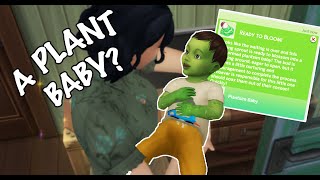 I GREW a BABY in the sims 4 [upl. by Lola]