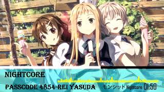 Nightcore Passcode 4854 Rei Yasuda [upl. by Korella]