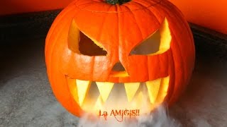 Como decorar para halloween una calabaza Padrísima [upl. by Nyliret]