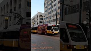 DART Red Line in Downtown Dallas TX [upl. by Robinetta]