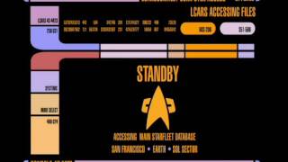 LCARS Laptop Full Login Screen [upl. by Berlin]
