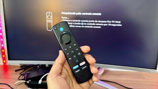 Reconfigurar ou Configurar Novo Controle no Amazon Fire Tv Stick [upl. by Ramed]