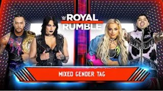 WWE 2K24 Rhea Ripley amp Damian Priest Vs Liv Morgan amp Dominik Mysterio  Mixed Gender Tag Team [upl. by Yorle911]