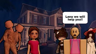 What happened  Roblox Dress To Impress LANA LORE QUEST 😨  Chapter 1 [upl. by Peppy]