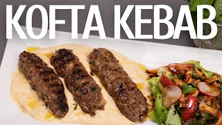 Make Beef Kofta Kebab Recipe  Lebanese Cuisine  THE JUICIEST EVER [upl. by Nylemaj773]