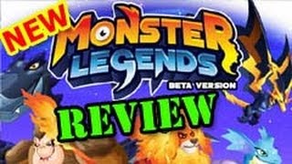 MONSTER LEGENDS GamePlay REVIEW How To Play on Facebook [upl. by Anayad]