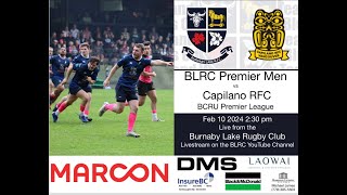 Burnaby Lake RC vs Capilano RFC  Premier Mens Division [upl. by Ycniuqed]