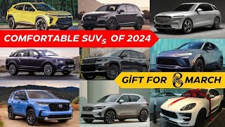 17 Comfortable SUVs of 2024 for March 8 [upl. by Noid]