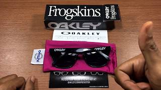 Oakley Frogskins  Kacamata High Definition Optic 1 [upl. by Ynohta]