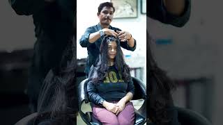 Layer haircut at Cocoon Salon haircut layercut hyderabad haircare shorts [upl. by Ivz]