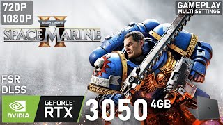 Warhammer 40000 Space Marine 2  RTX 3050 Laptop  5600H  2x8GB  Gameplay Multi Settings [upl. by Adachi]