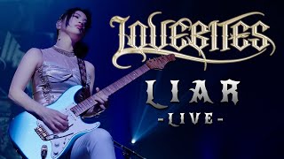 LOVEBITES  Liar Official Live Video taken from quotKnockin At Heavens Gatequot [upl. by Netneuq874]