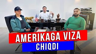 AMERIKAGA VIZA CHIQDI Mijozimizning quotGrandquot viza markazi haqidagi fikrlari [upl. by Edyaj]