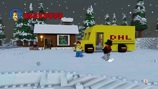 DHL Delivery Truck  DHL Express  Lego Worlds [upl. by Onaled]