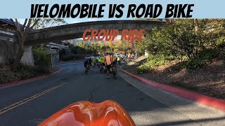 2024 Velomobile vs Road Bike Group Bike Ride 2 Bridges Hilly Metric Century [upl. by Sevy227]