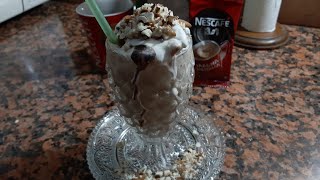 Cold Coffee Recipe Nescafe 3in1 cold Coffee Cold Coffee with Icecream [upl. by Sletten405]