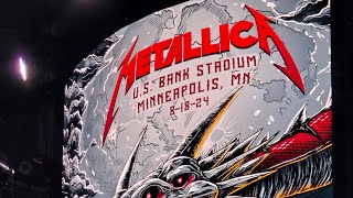 Metallica  The Ecstacy of GoldWhiplashFor Whom The Bell Tolls  Live in Minneapolis MN 81824 [upl. by Sherard]