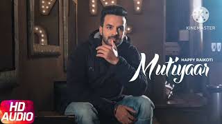 mutiyaar punjabi trending song 2024 official audio 🔊youtube [upl. by Kariv452]