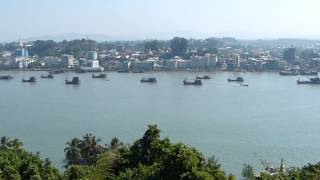 View across to Myeik Mergui from Pataw Padet Island [upl. by Amzu]