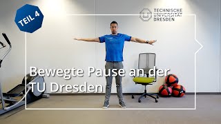 Bewegte Pause an der TU Dresden – Teil 4 Ganzkörpertraining [upl. by Barthold]