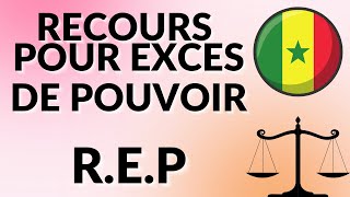 LE RECOURS POUR EXCES DE POUVOIR REP [upl. by Lihcox337]