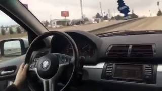 BMW X5 HIGHWAY BURNOUT [upl. by Slen]