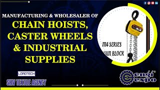 Shiv Textile Agency Premium Chain Hoists Caster Wheels amp Industrial Supplies [upl. by Storfer]