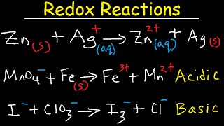 How To Balance Redox Reactions  General Chemistry Practice Test  Exam Review [upl. by Nueoras]