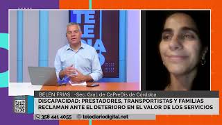 DiscapacidadPrestadores transportistas y familias reclaman ante el deterioro de valor de servicios [upl. by Fidele]