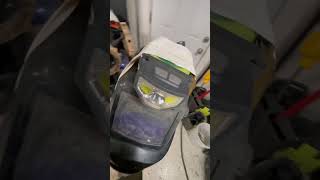 Add a headlamp to your welding helmet [upl. by Killie154]