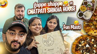 Fun Masti Gappe Shappe at Chatpati Shikha House  Pizza Da Nik [upl. by Ecilegna88]