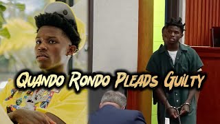 Quando Rondo Pleads GUILTY To Federal Drug Charge [upl. by Allekim]