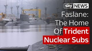 Faslane The Home Of Trident Nuclear Subs [upl. by Melquist]