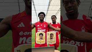 Aina and Elanga react to FC25 ratings 🤣🎮 [upl. by Lodmilla]