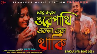 তোর কারনে ওরে পাখি😭💔 । Ore Pakhi ওরে পাখি । Shanto Islam । Miraj Khan। New Bangla sad song 2024 [upl. by Amitie]