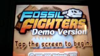 Fossil Fighters demo footage [upl. by Greggs]