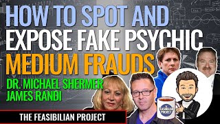 How to Spot and Expose Fake Psychic Medium Frauds  James Randi  Dr Michael Shermer [upl. by Amrak]