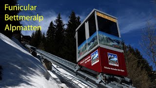 Bettmeralp Alpmatten Funicular [upl. by Hacim716]