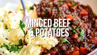 Classic Mince And Tatties  Supergolden Bakes [upl. by Mela]