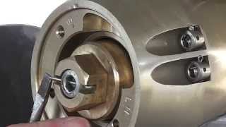 Fitting a Darglow Saildrive FeatherStream Propeller final [upl. by Oskar]