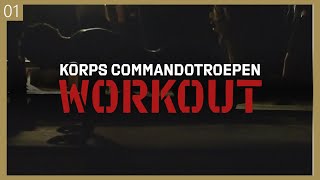 WORKOUT time ⚔️ Behind the scenes bij KORPS COMMANDOTROEPEN Workout video 1 [upl. by Saideman62]